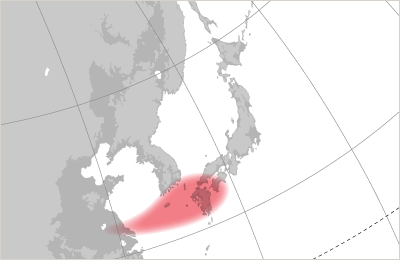 2008年6月に中国江蘇省から西日本にヒメトビウンカが大量に飛来