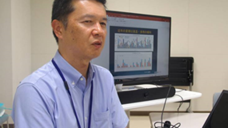 岩手県病害虫防除所　農学博士　猫塚修一次長