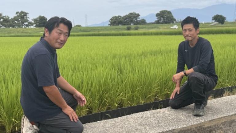 松島 修二さん（左）、松島 功治さん（右）