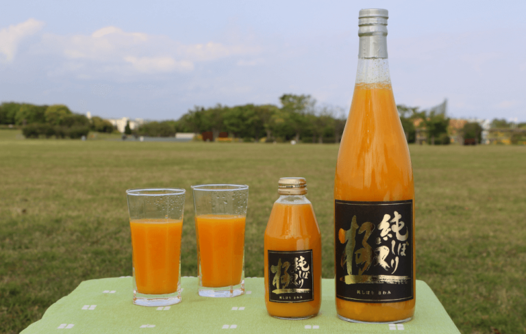 希少な青島みかん濃蜜青島の100％ジュース『純しぼり極』