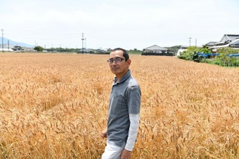 大庭利美さん（福岡県直方市）。