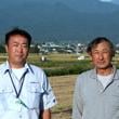 （左）JA会津いいでの十二村さんと（右）鵜川さん