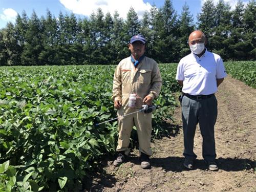 杉山欽一さん(左)、本瀬利幸さん(右)