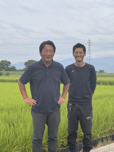 松島 修二さん（左）、松島 功治さん（右）